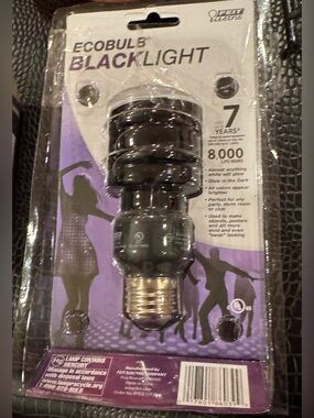 NEW Feit Electric EcoBulb Blacklight Bulb 💜🎃